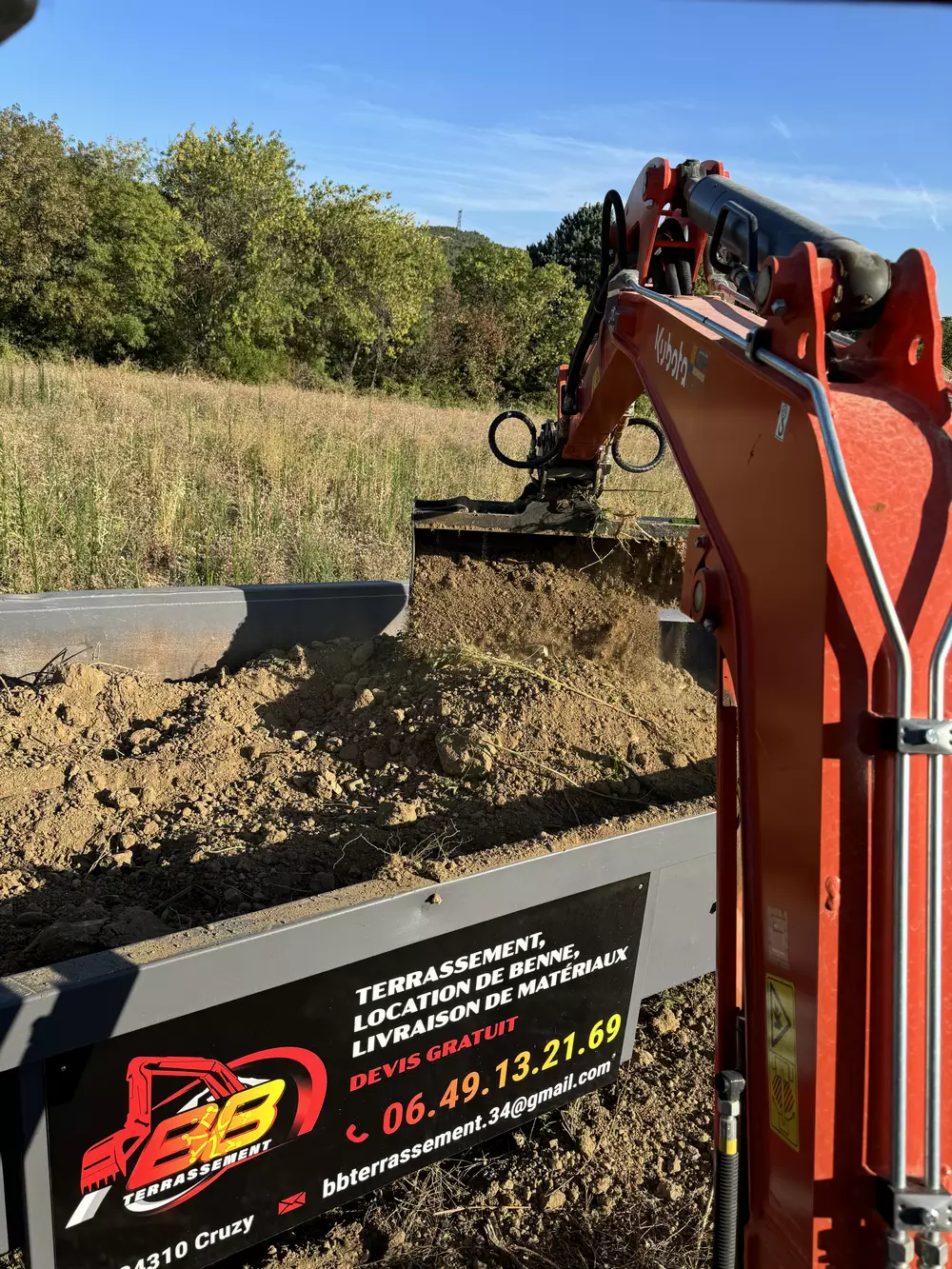 Travaux de VRD dans l'Hérault