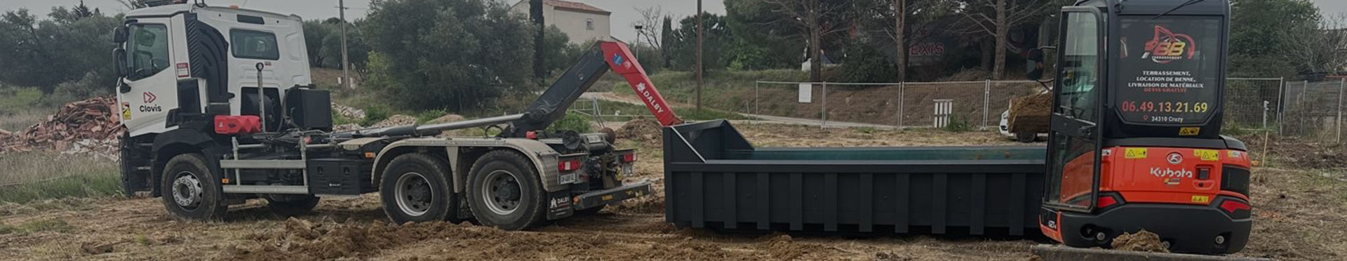 Entreprise de terrassement près de Béziers